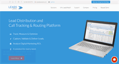 Desktop Screenshot of leadspedia.com